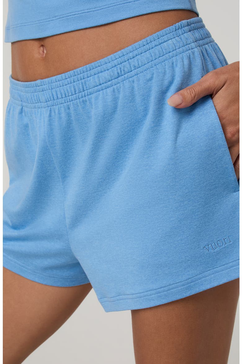 Halo Performance Shorts, Alternate, color, OASIS BLUE HEATHER