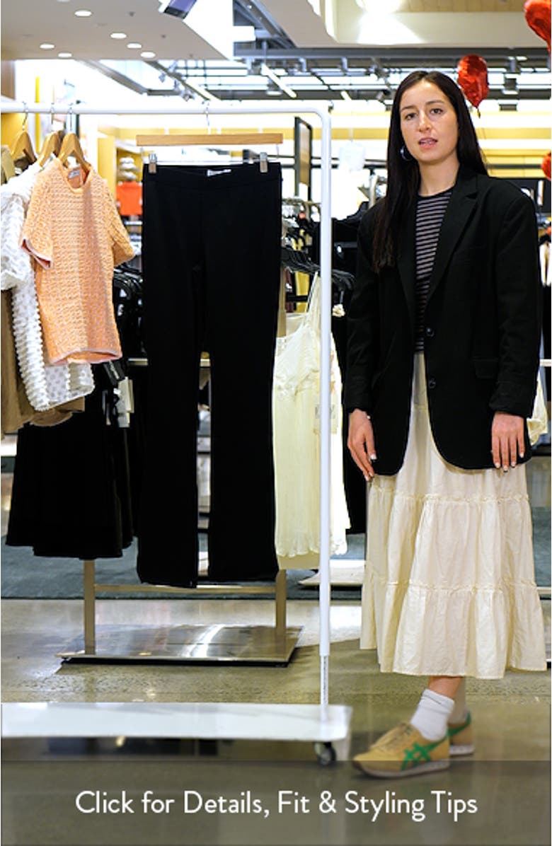 Slit Hem Skinny Pants, sales video thumbnail