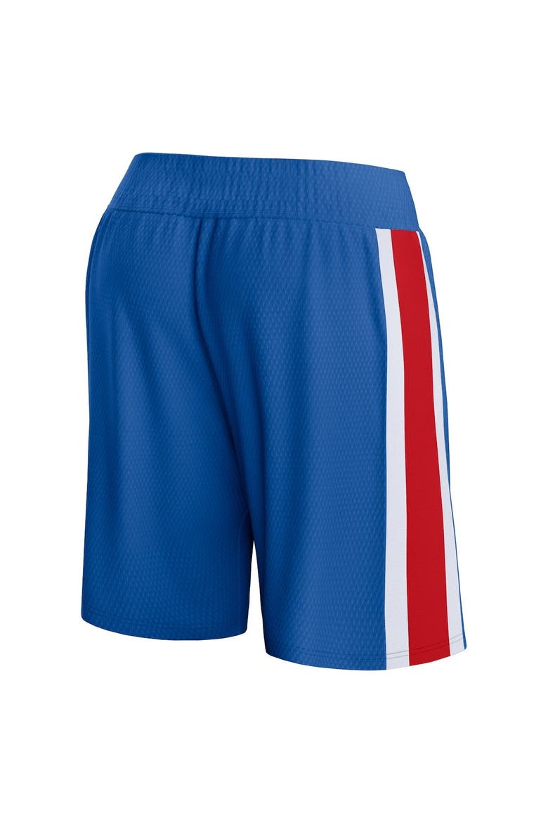 Men's Fanatics Branded Royal Philadelphia 76ers Big & Tall Referee Iconic Mesh Shorts, Alternate, color, Royal