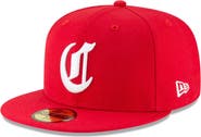 New Era Men's New Era Red Cincinnati Reds Cooperstown Collection Wool 59FIFTY Fitted Hat