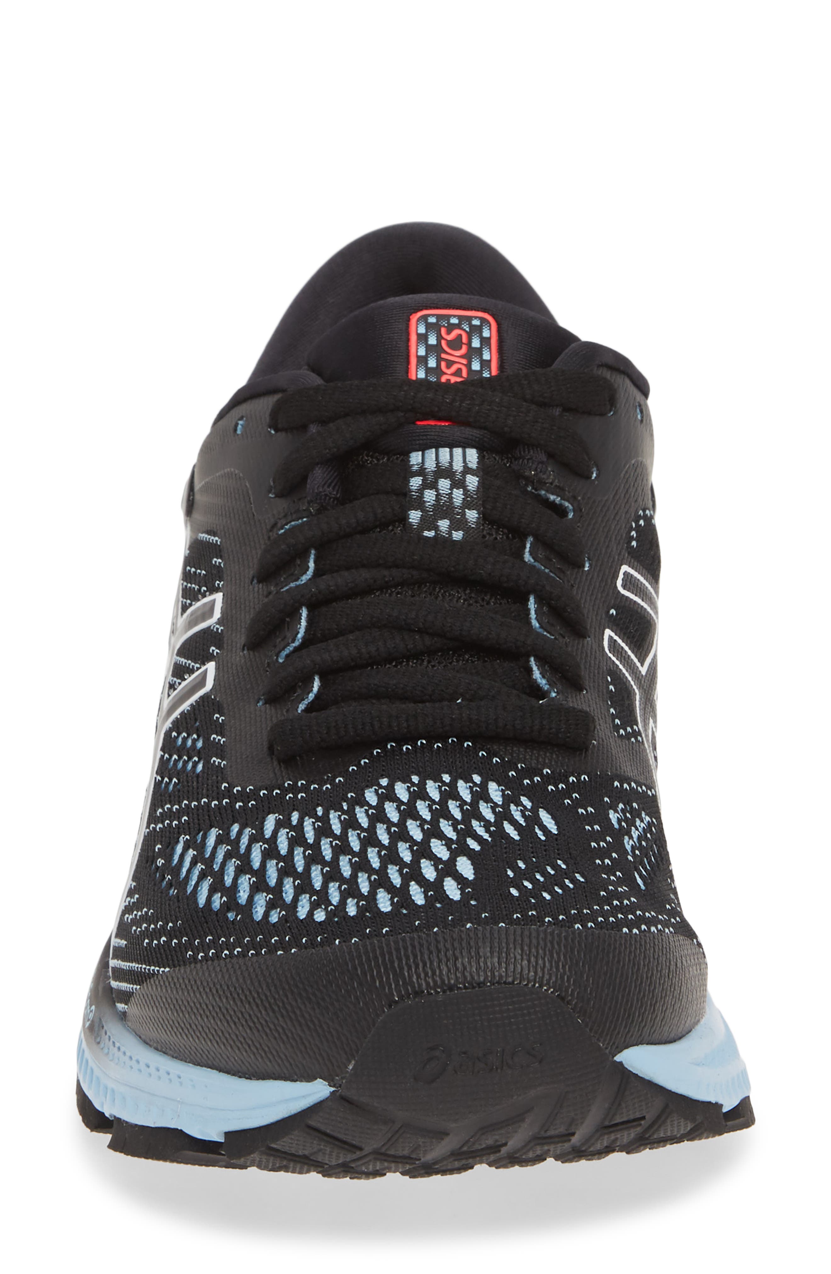 GEL-KAYANO® 26 Water Repellent Running Shoe, Alternate, color, BLACK/ HERITAGE BLUE