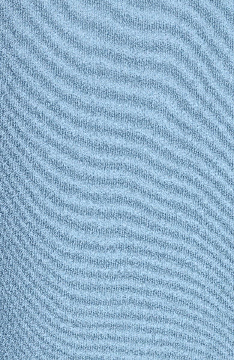 RED Valentino Satin Scallop Trim Dress, Alternate, color, 