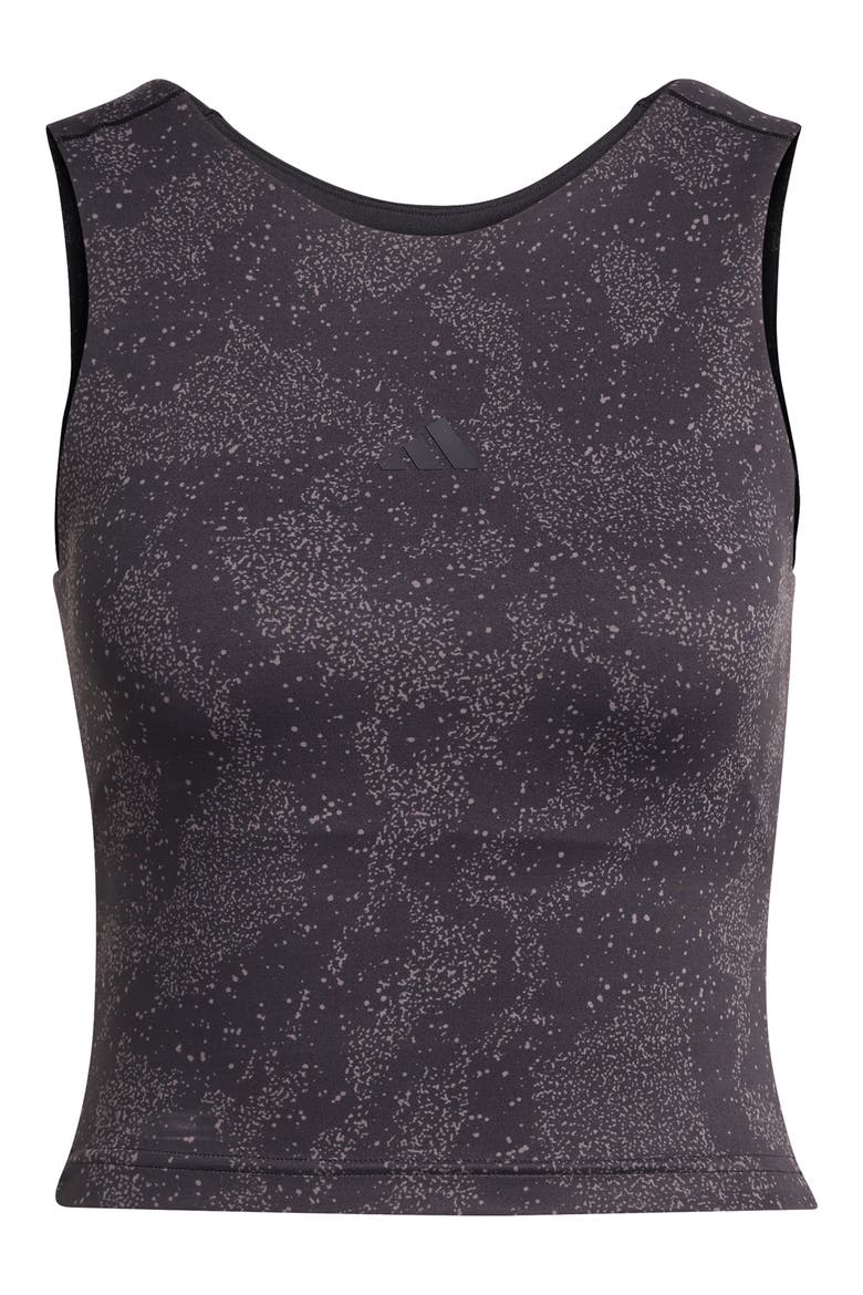 Puremotion Tank Top, Alternate, color, CHARCOAL/ BLACK