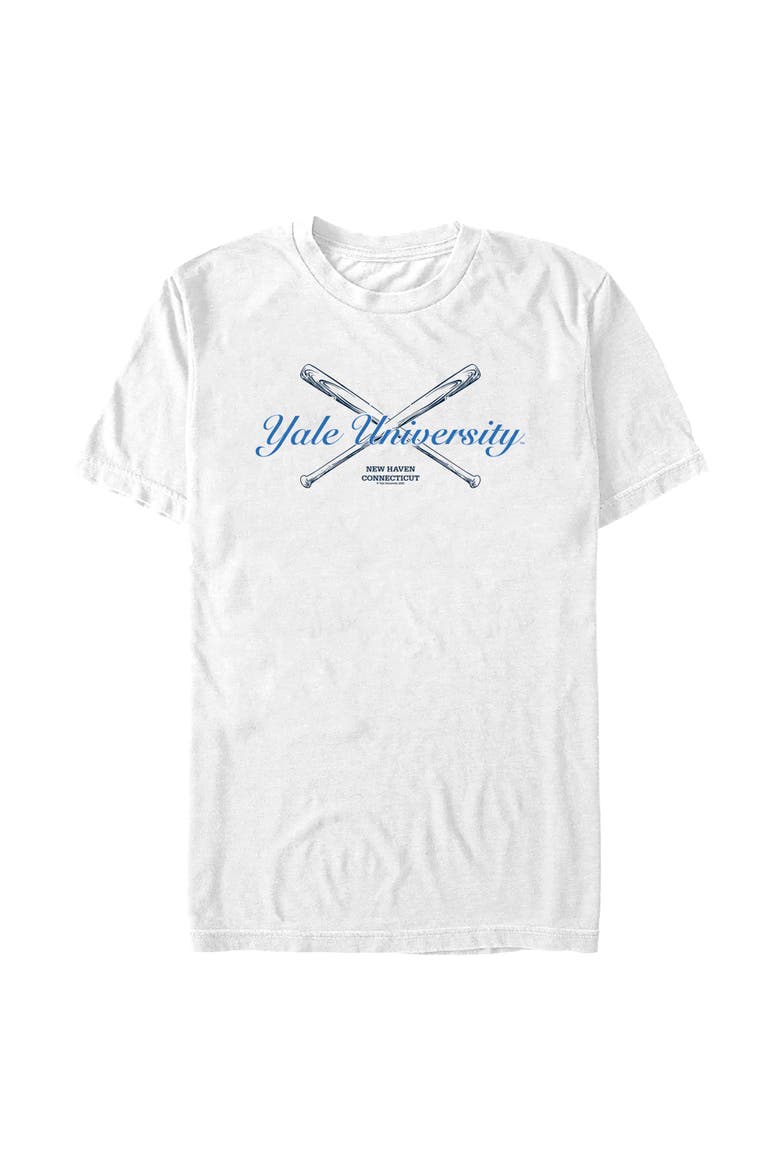 Men's Yale University New Haven University Bats  Graphic T-Shirt, Main, color, White