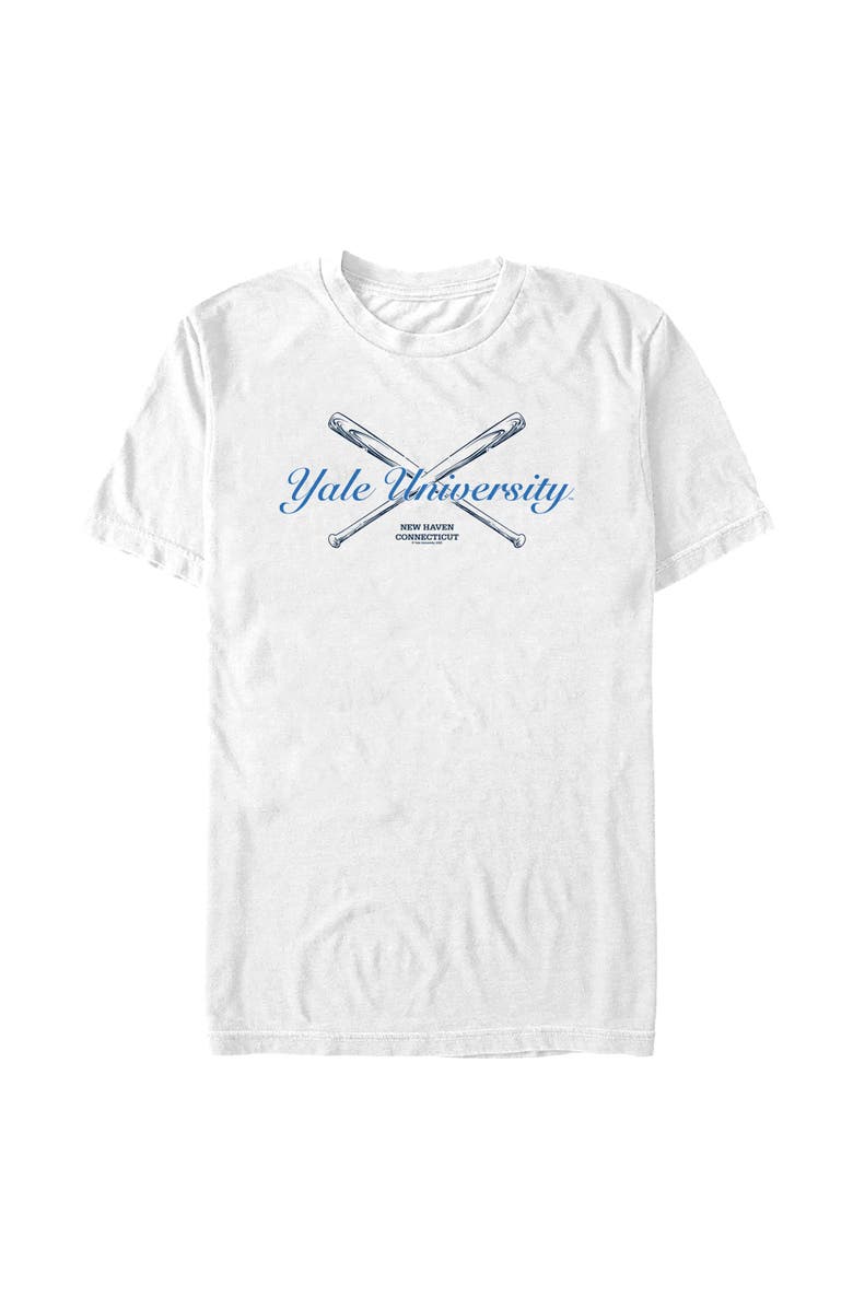 Yale University Men's Yale University New Haven University Bats Graphic T-Shirt, Main, color, White