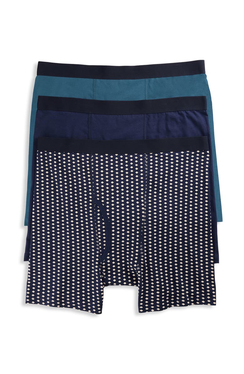 Harbor Bay by DXL Big & Tall 3-pk Boxer Briefs, Main, color, 