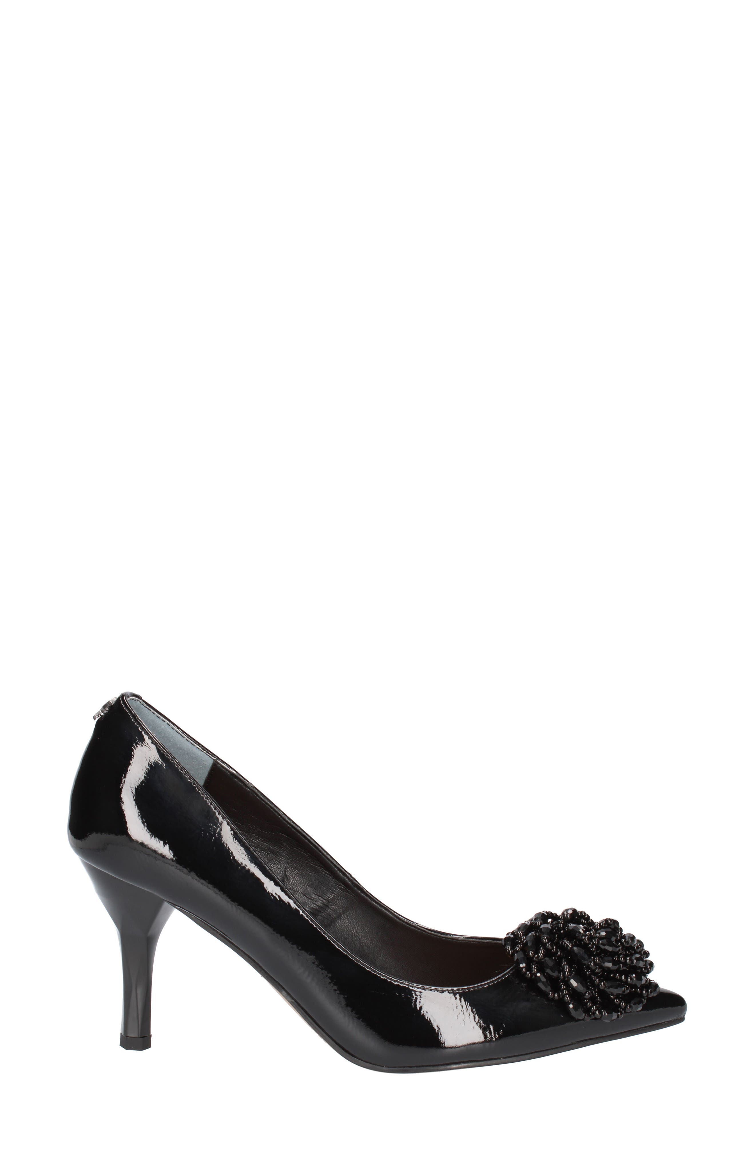 J. Reneé Premita Embellished Pointed Toe Pump, Alternate, color, 