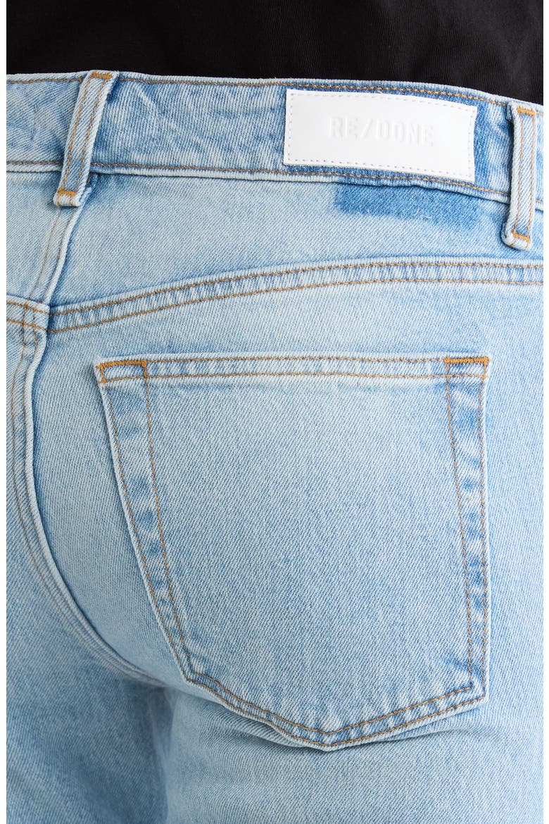 Slim Straight Crop Jeans, Alternate, color, SILVER SPRINGS