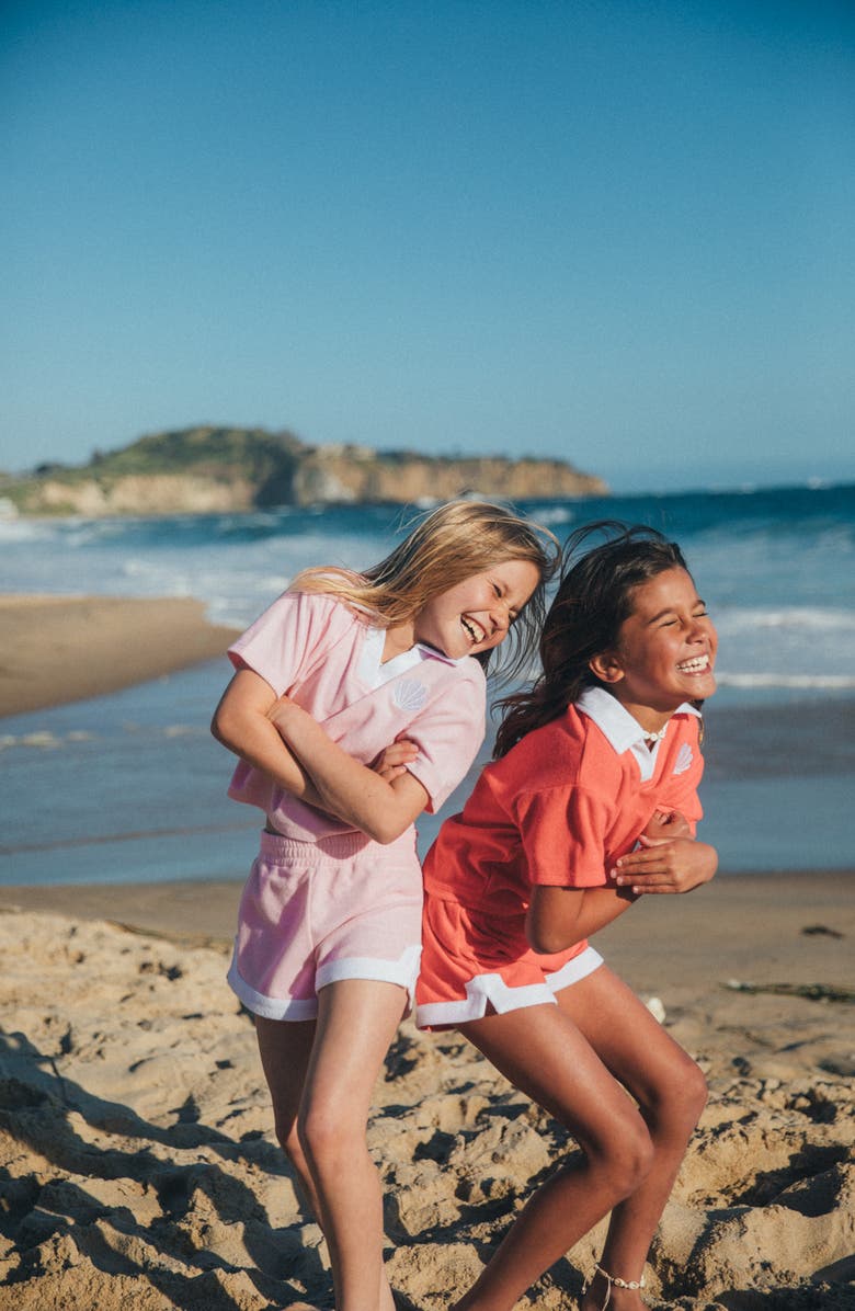 Feather 4 Arrow Kids' Resort Terry Shorts, Alternate, color, 