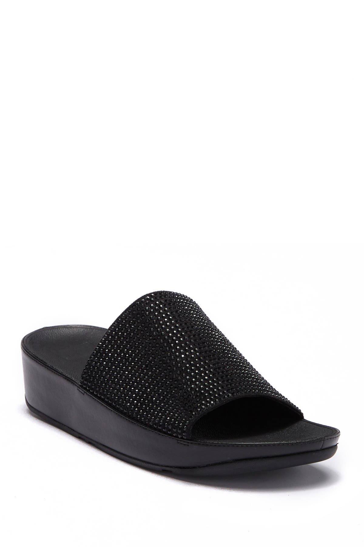 FitFlop Ginny Glitz Pool Slide Sandal, Main, color, 