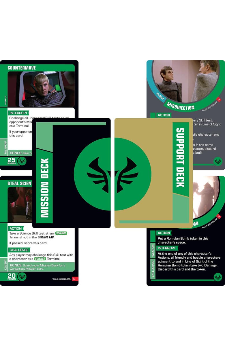 GF9 Star Trek Away Missions, Commander Sela Romulan Expansion, Alternate, color, Multicolored