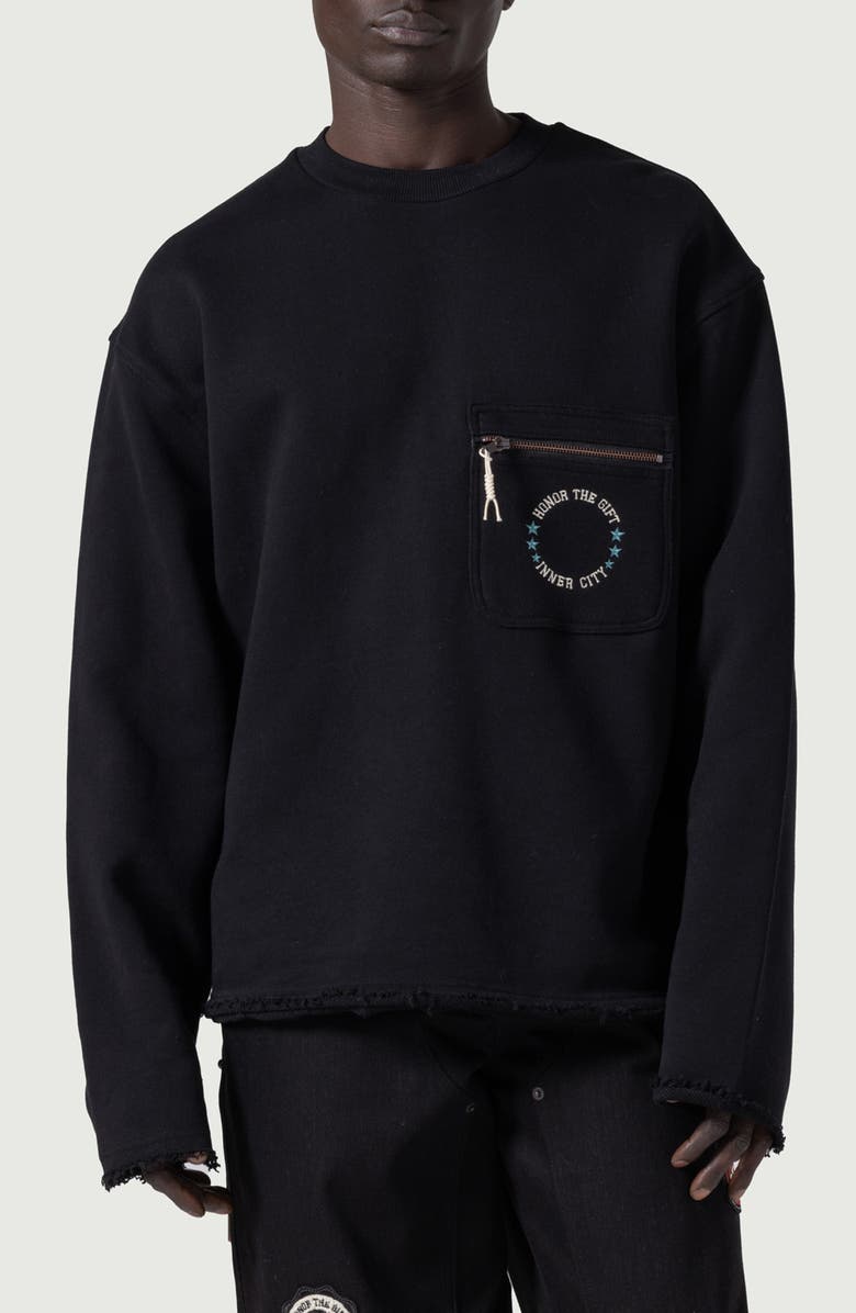 HONOR THE GIFT Pocket Sweatshirt, Main, color, 