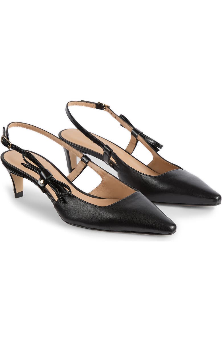 LK Bennett Marilyn Slingback Pump, Main, color, Black-Black