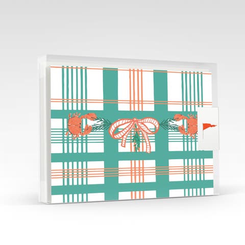 Crabs N' Plaids Set Greeting Card Pack Set (8 ct.)