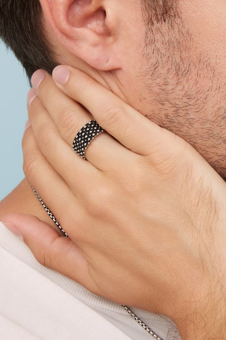 My Armor Mens Ring in Sterling Silver, Alternate, color, Silver