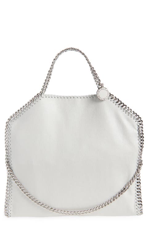 Falabella Foldover Faux Leather Tote