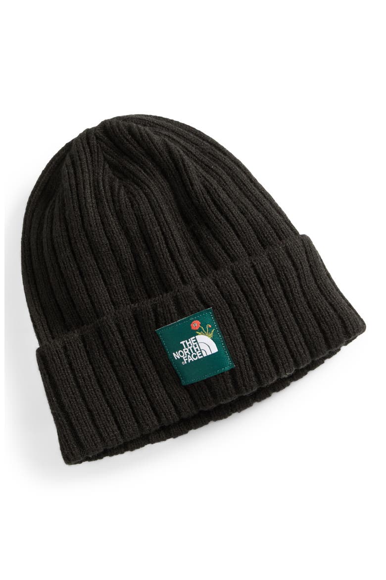 Logo Boxed Cuffed Beanie, Main, color, TNF BLACK