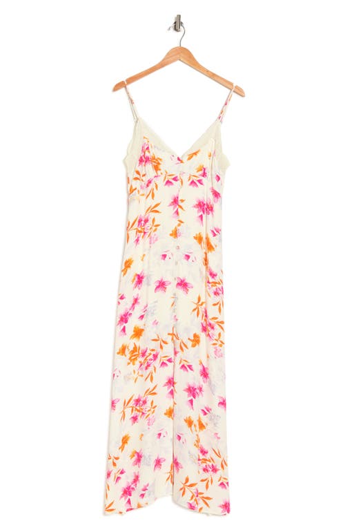 LOVESTITCH LOVESTITCH BUTTON DOWN CAMI MIDI DRESS 