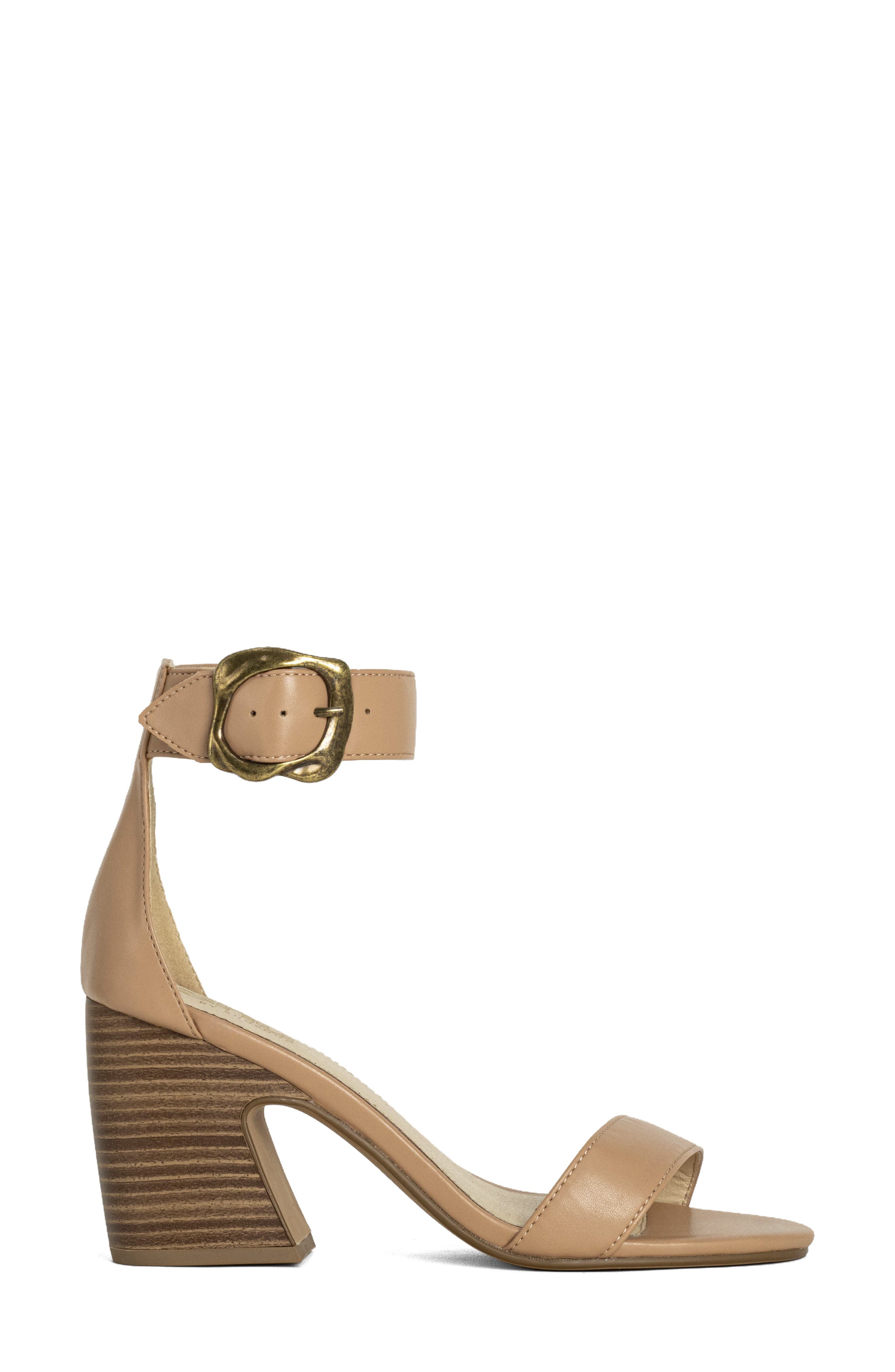 Eliya Ankle Strap Sandal, Alternate, color, NUDE