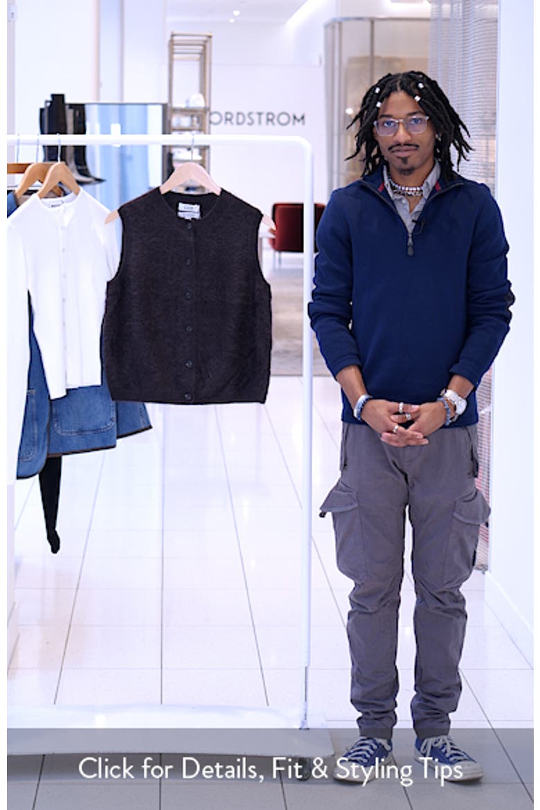 Elver Cashmere Sweater Vest video