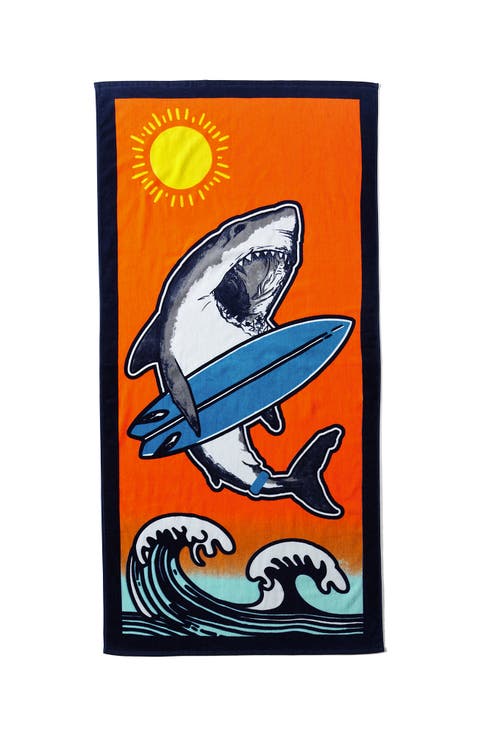Kids Printed Velour Beach Towel