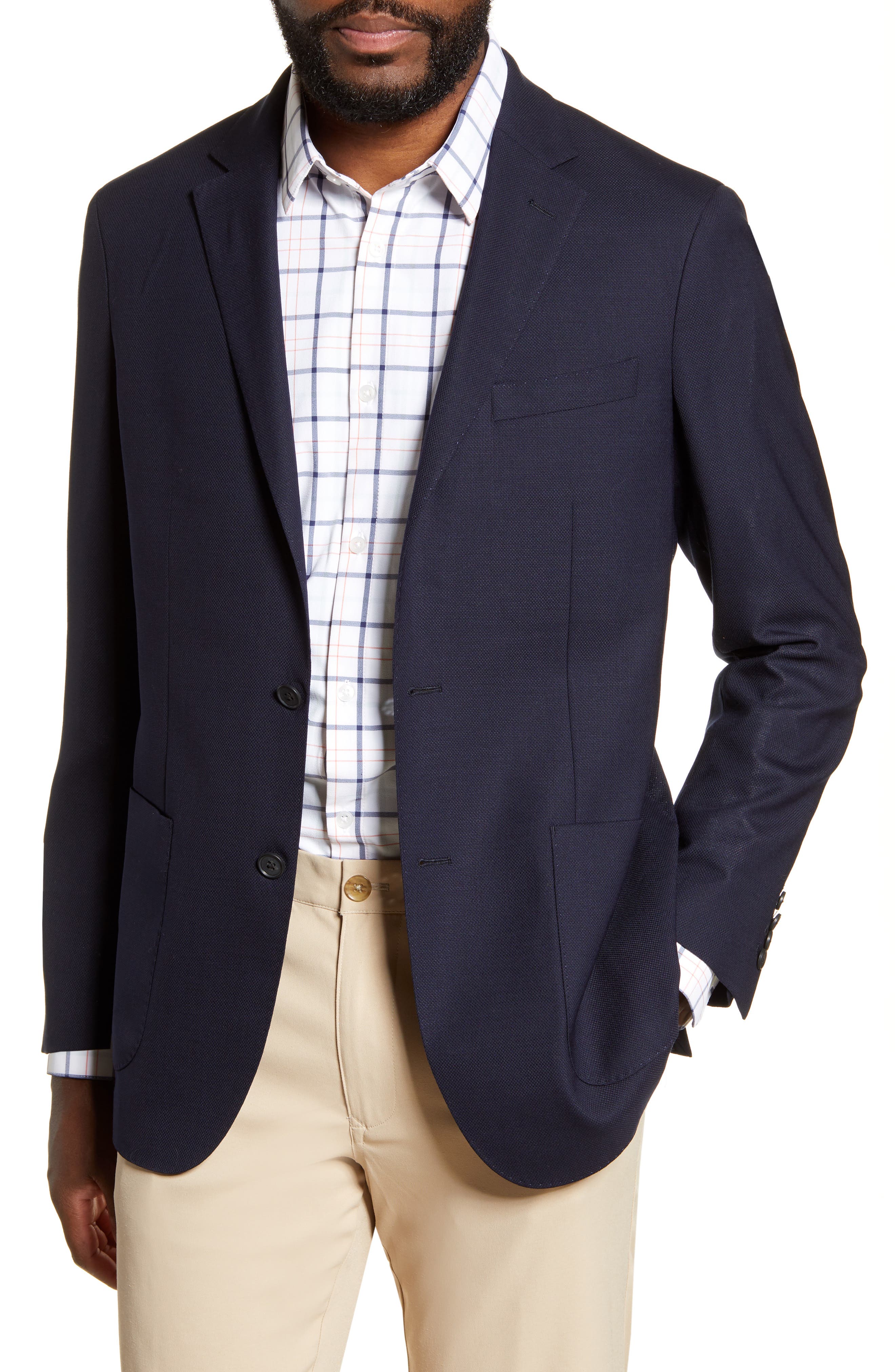 Lavelle Summerweight Navy Wool Blazer