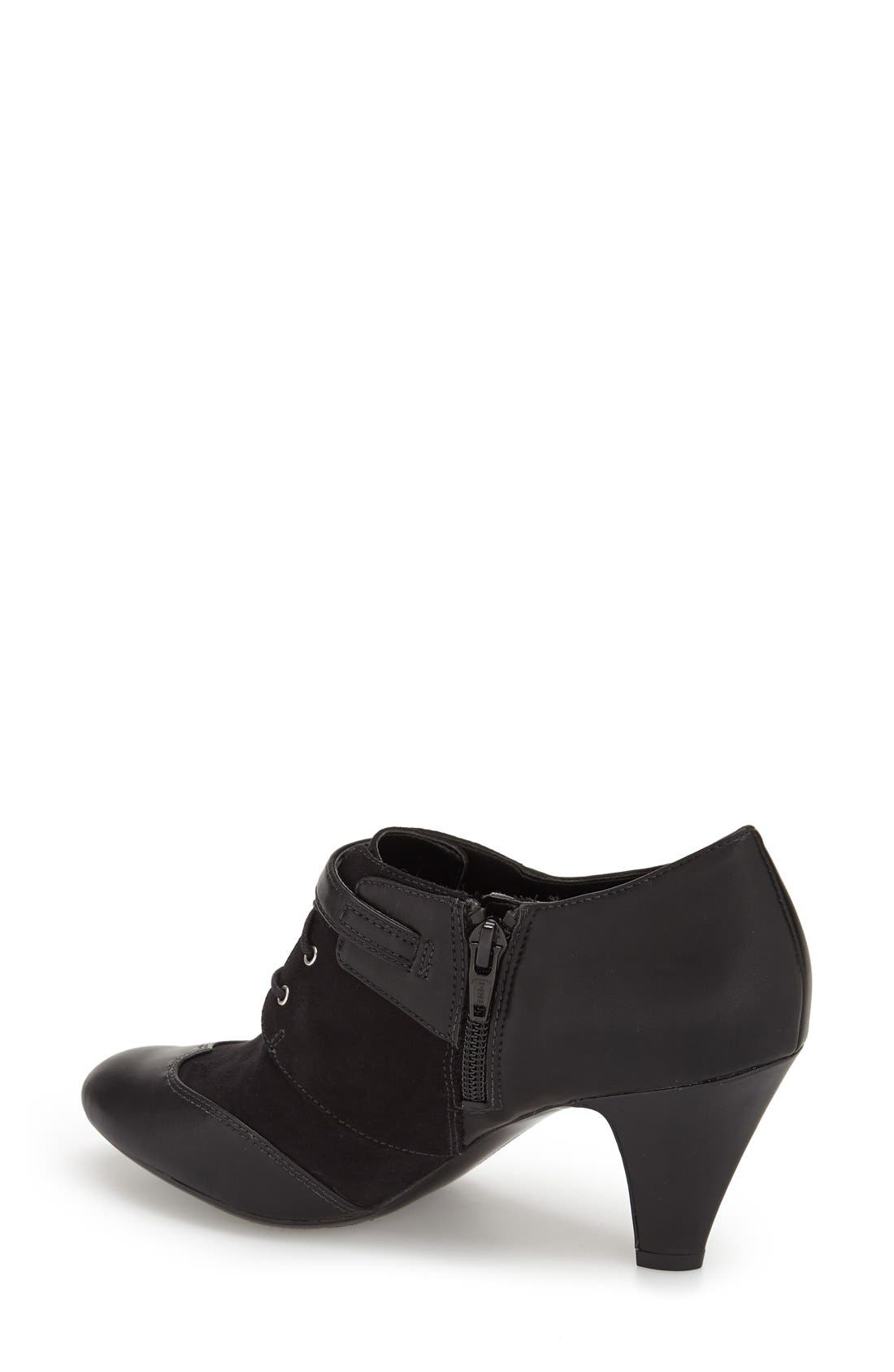 Naturalizer 'Bettina' Lace-Up Bootie, Alternate, color, 