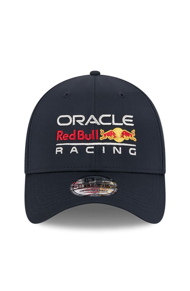 New Era Men's New Era Navy Red Bull Racing Perforated 39THIRTY Flex Hat, Alternate, color,