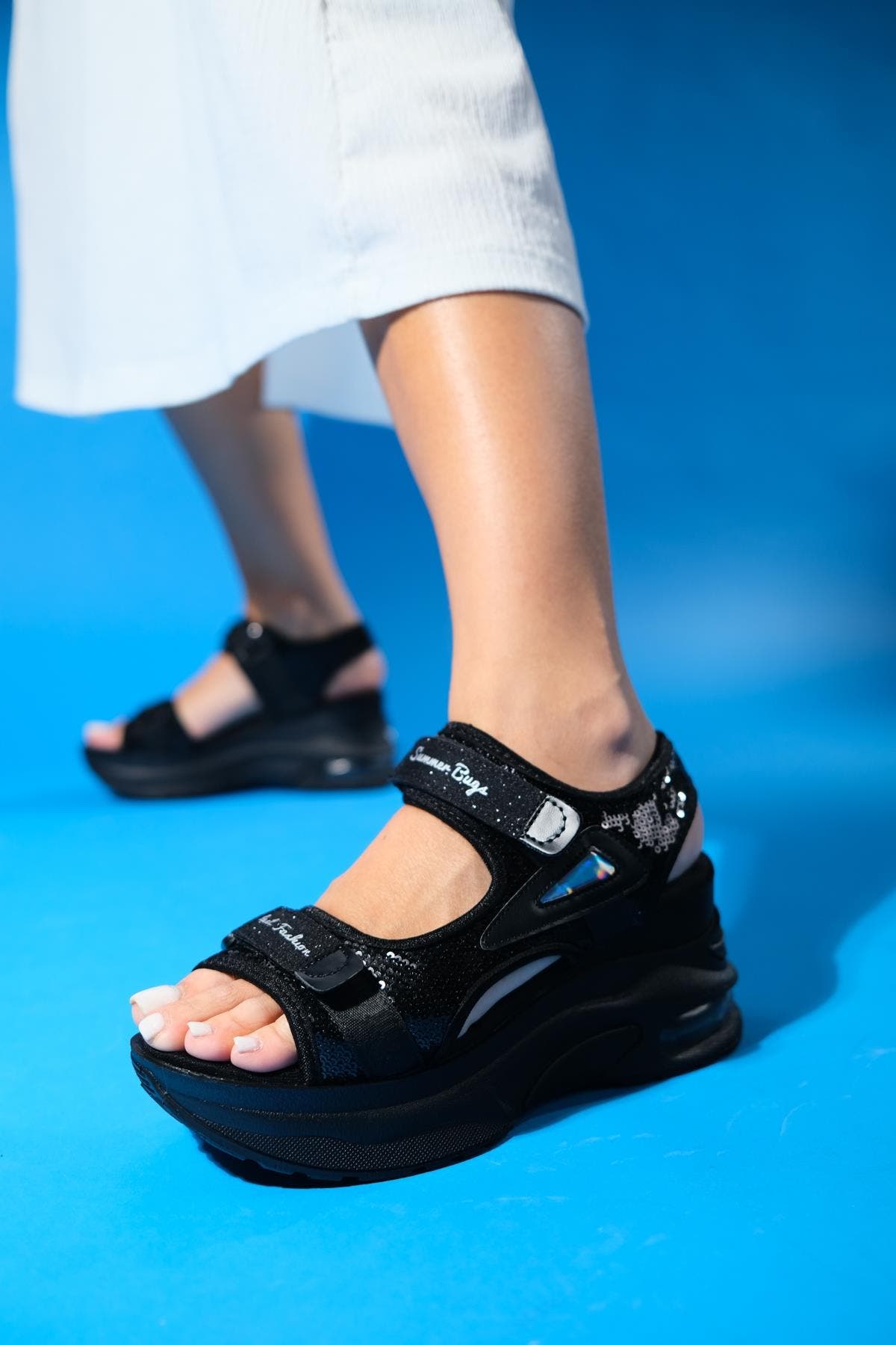 Prologue Shoes Arthur Strap Platform Sport Sandal, Alternate, color, 