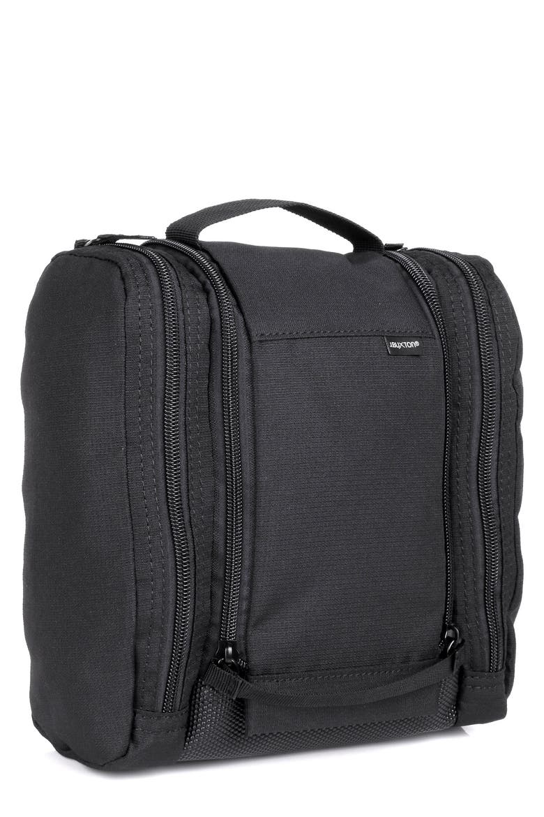 Double Zip Hanging Kit, Alternate, color, BLACK