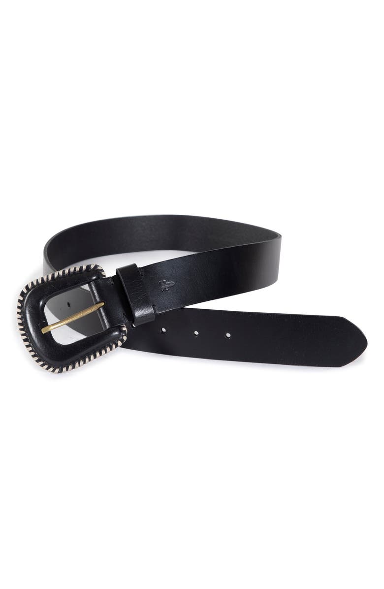 Frye Leather Belt, Alternate, color,