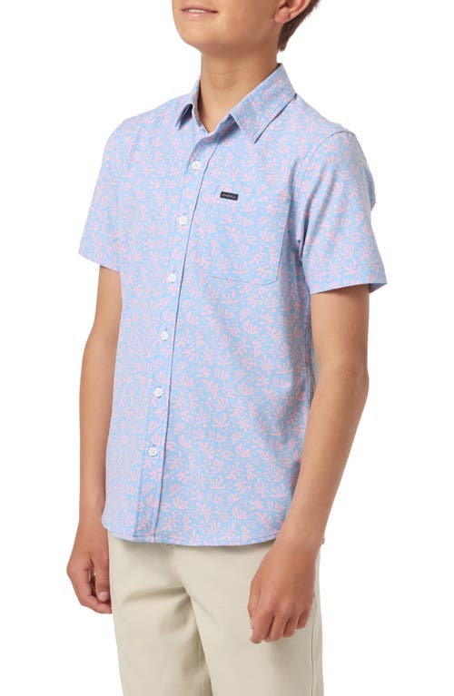 O'neill Kids' Trvlr Upf Traverse Short Sleeve Button-up Shirt