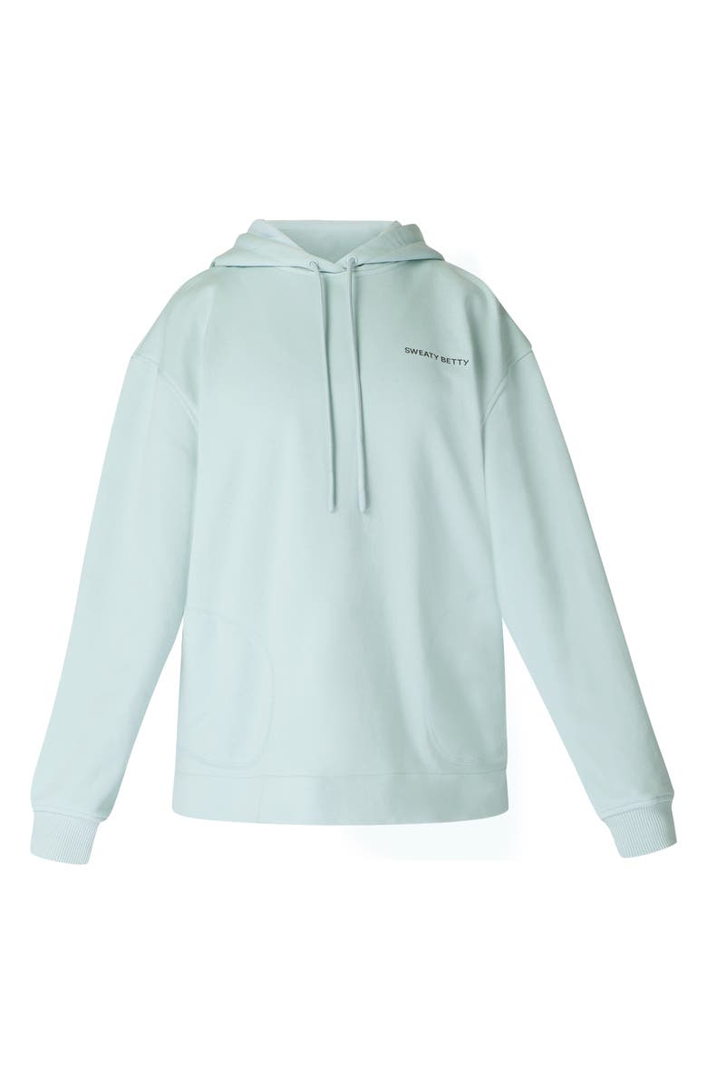 Sweaty Betty Revive Organic Cotton Blend Longline Hoodie, Alternate, color, 