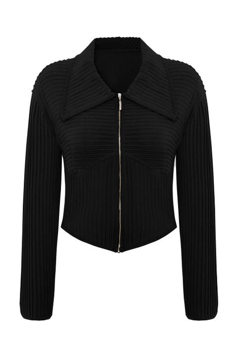 Fitted Knit Cardigan