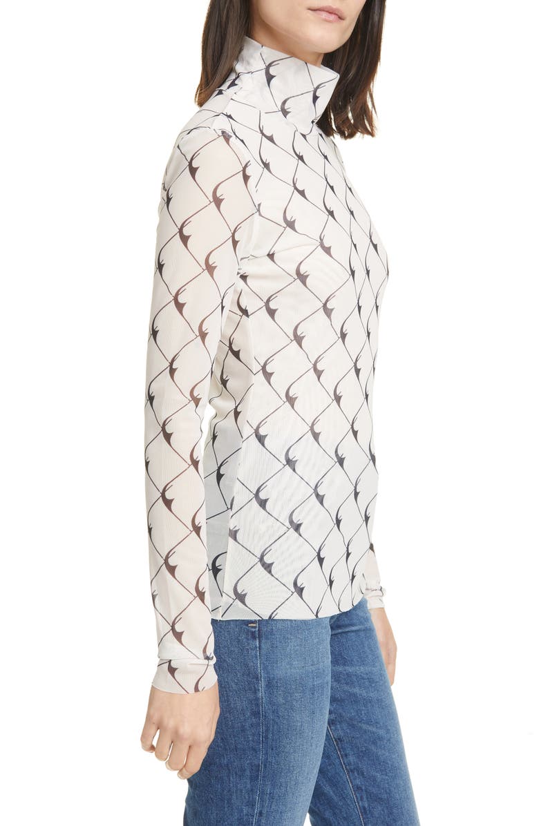 Baum und Pferdgarten Jodi Print Turtleneck, Alternate, color, 