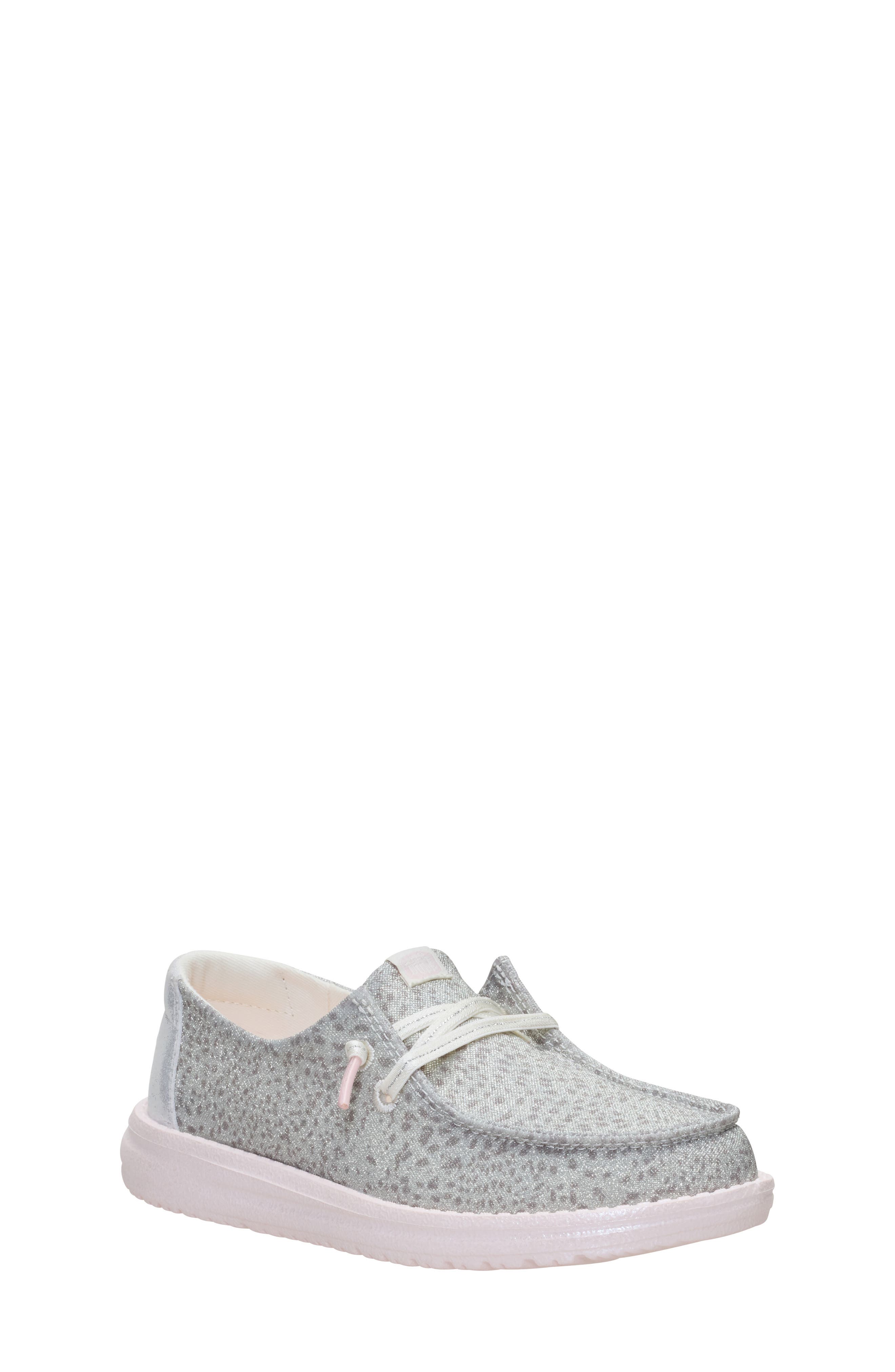 Kids' Wendy Luxe Leopard Slip-On, Main, color, PINK