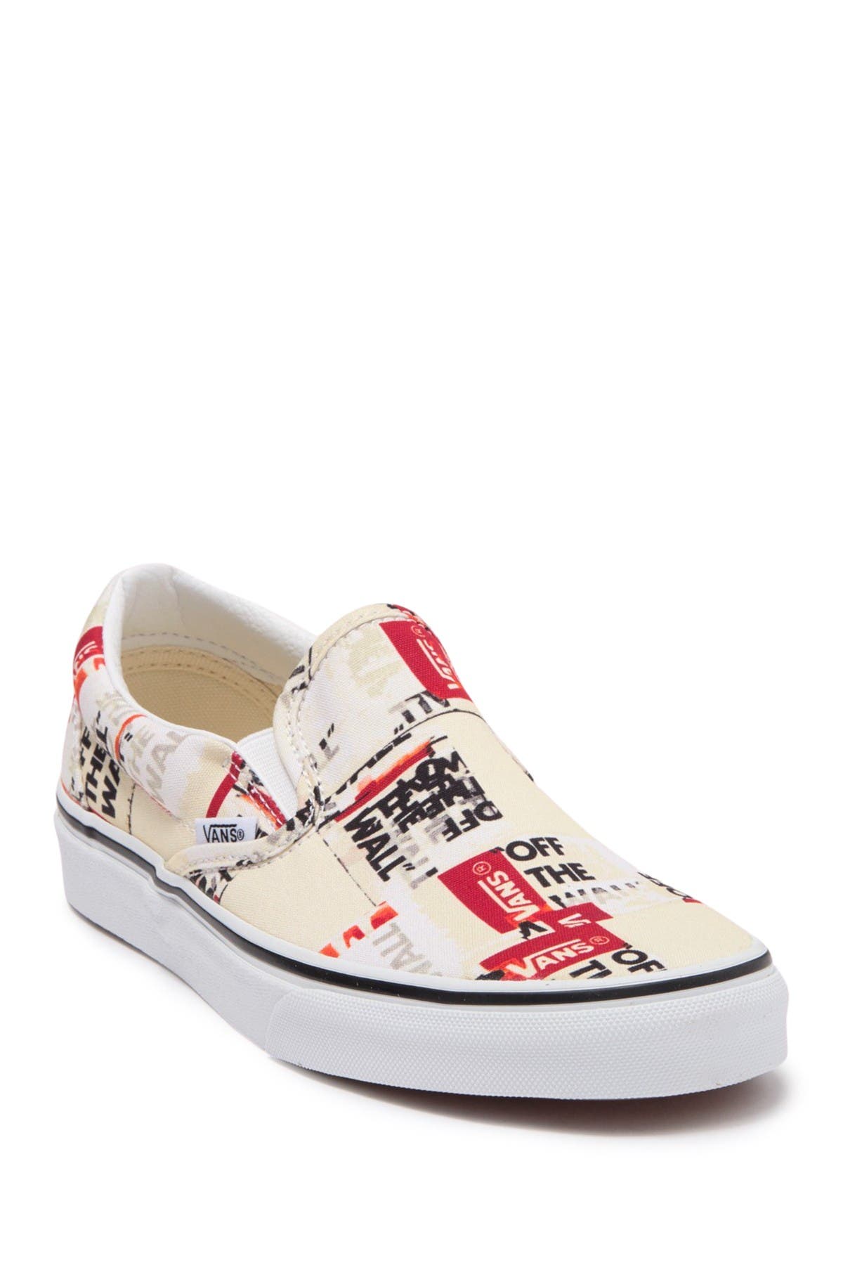Vans Packing Tape Classic Slip-On Sneaker, Alternate, color, 