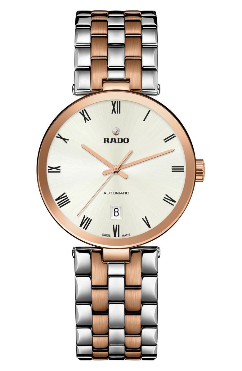 RADO Florence Automatic Bracelet Watch, 38mm, Main, color, 