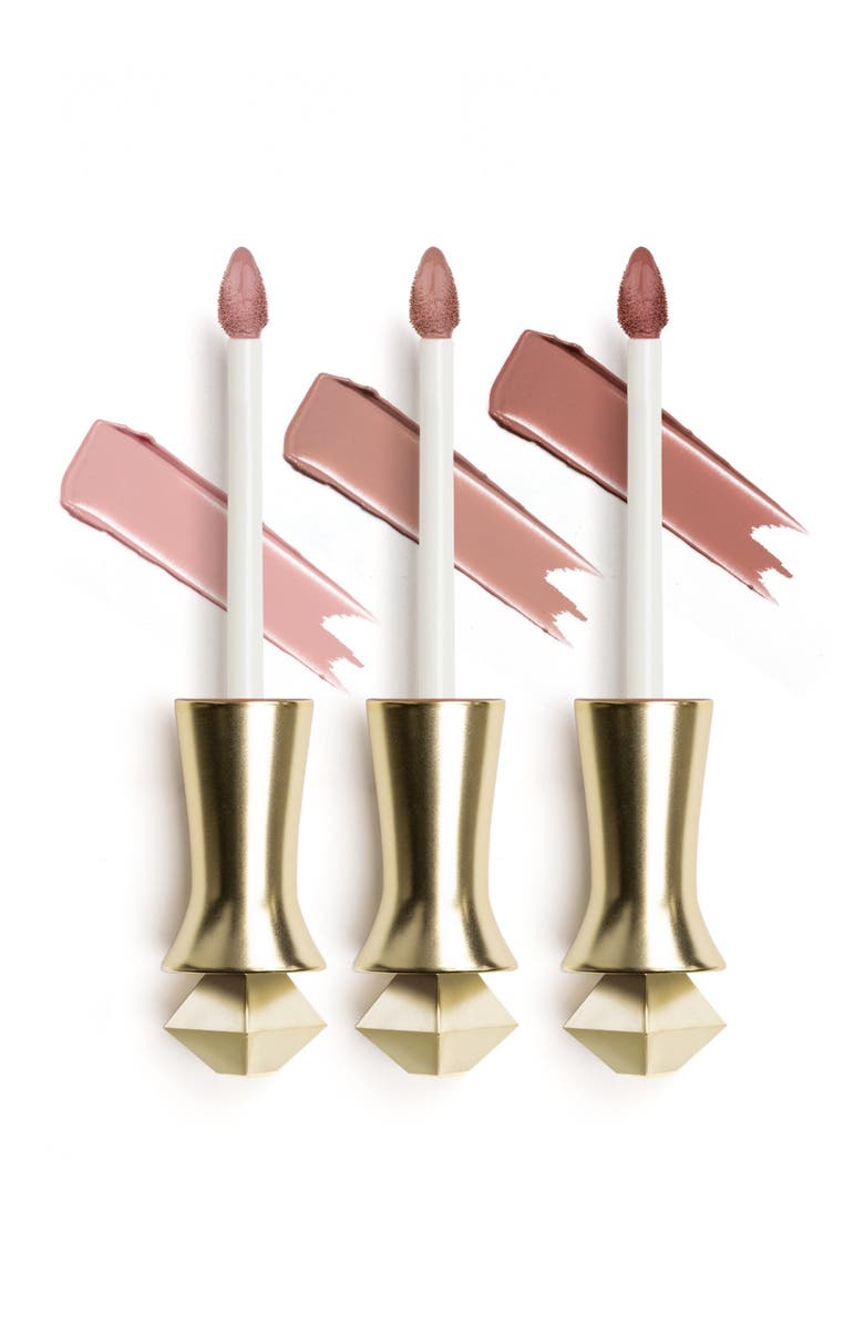 MIRENESSE I'm Not Naked 3-Piece Velvet Kiss Liquid Lip Kit - Mini Size, Alternate, color,