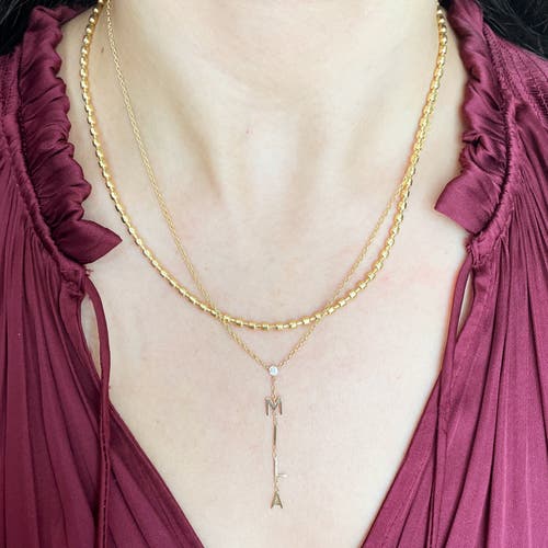 The Lovery Fine Jewelry Nugget Bead Chain Necklace In Gold