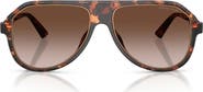 Michael Kors Molokai 59mm Gradient Pilot Sunglasses
