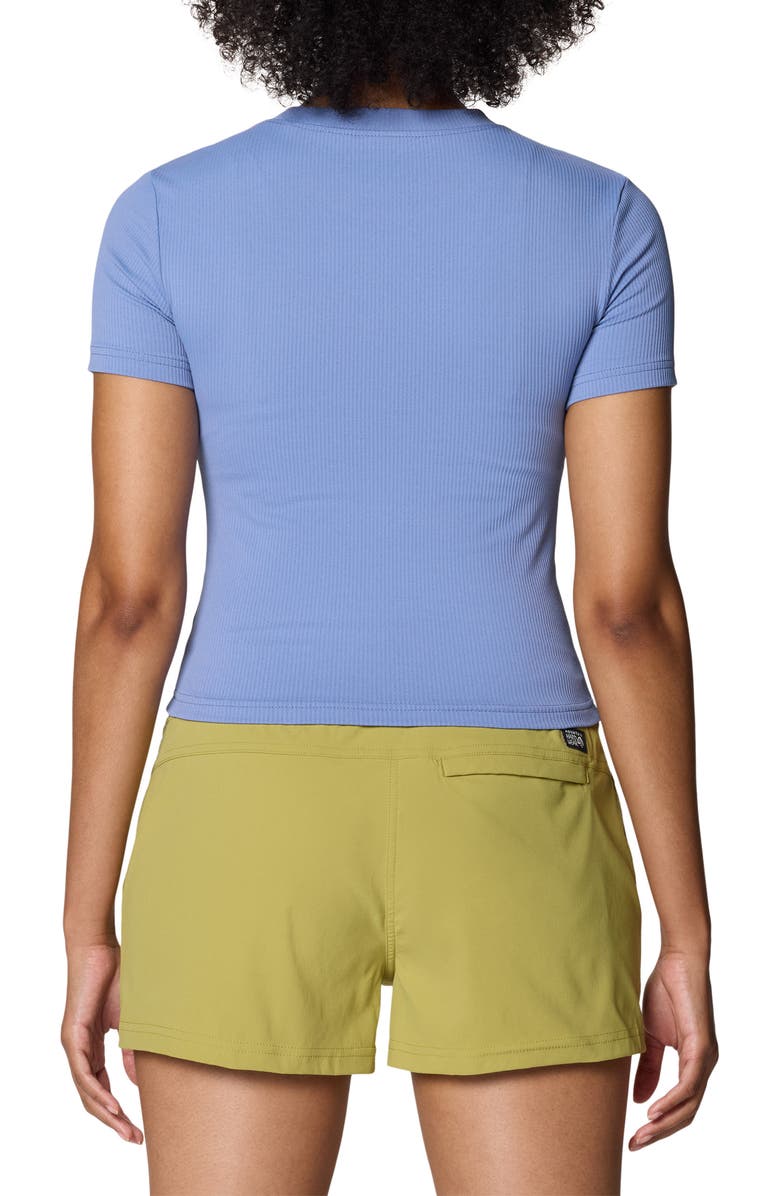 Mountain Hardwear Peak Knit Short Sleeve Tee, Alternate, color, 