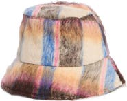 Steve Madden Tartan Plaid Bucket Hat