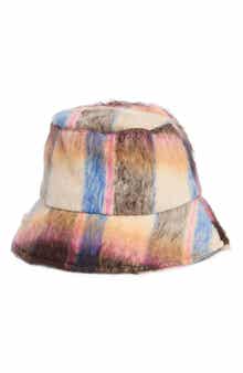 Steve Madden Tartan Plaid Bucket Hat