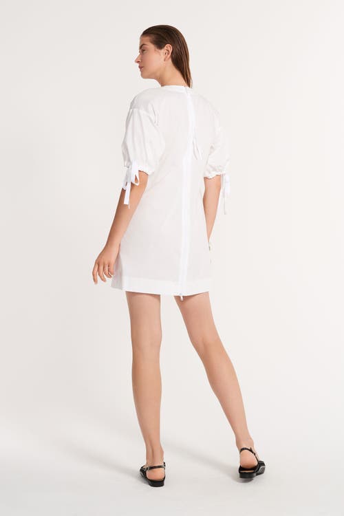 Ansea The Shift Dress In White