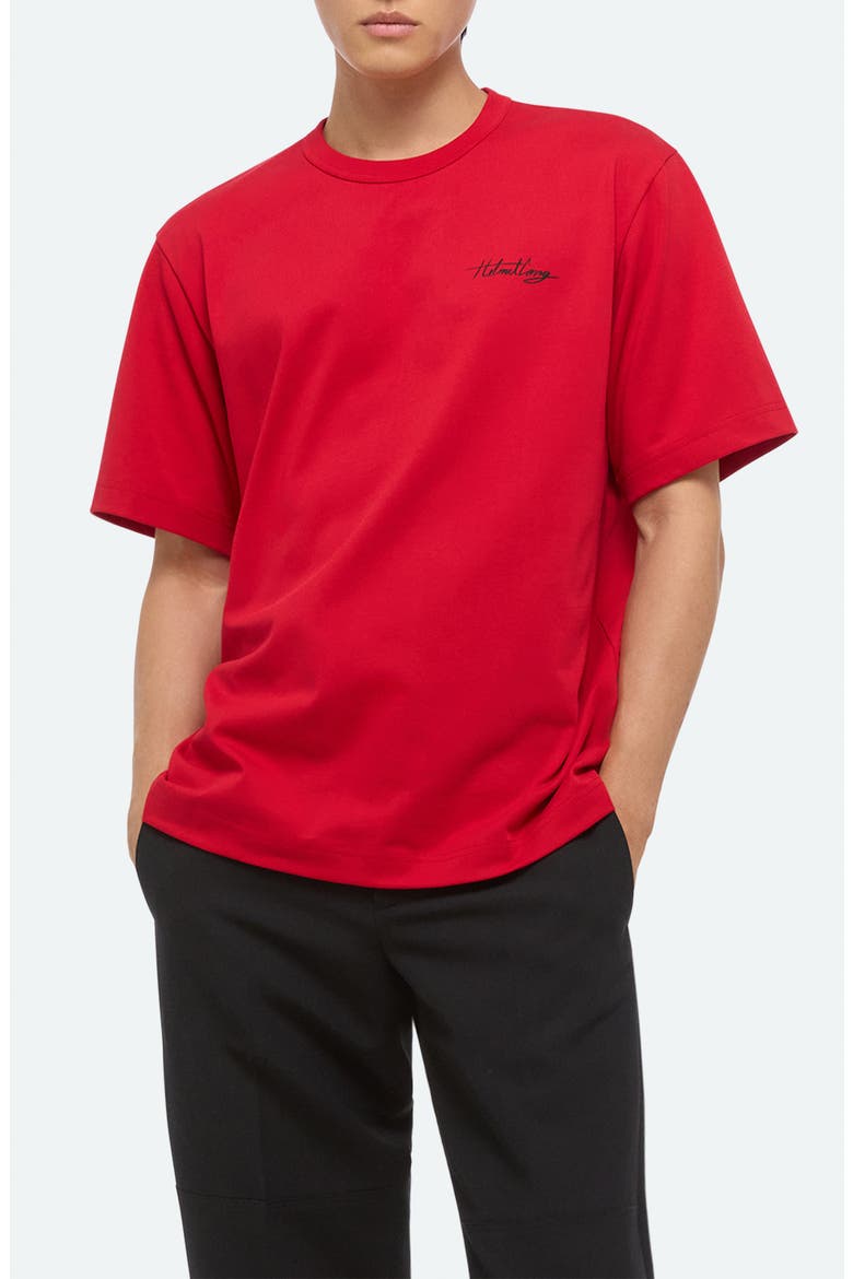 Sketch Cotton T-Shirt, Main, color, DEEP RED