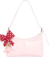 Madden Girl Crinkle Faux Leather Shoulder Bag