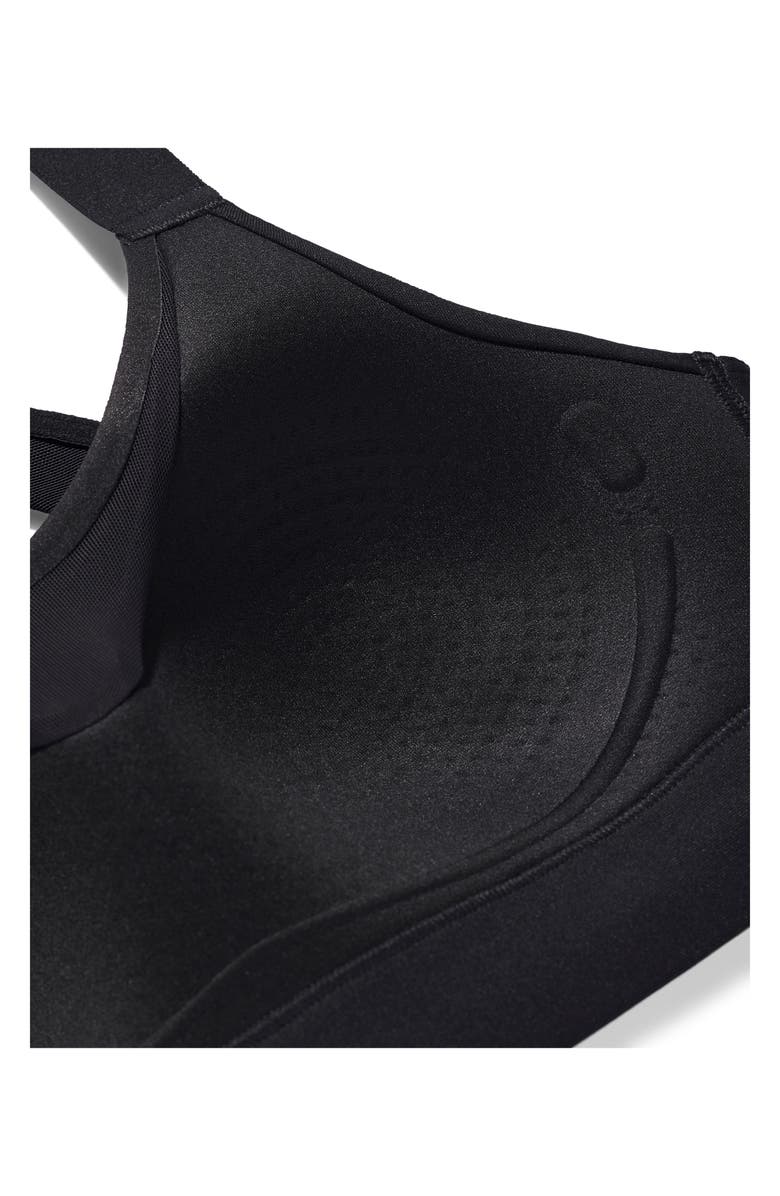 Under Armour Infinity High Strappy Sports Bra, Alternate, color, Black / / Black