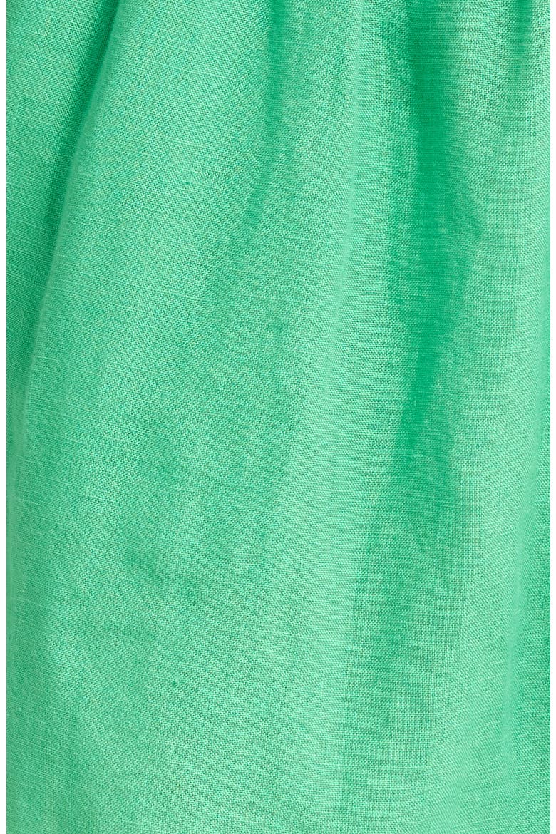 Tallows Linen Cover-Up Shorts, Alternate, color, ECOLINEN SPEARMINT