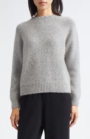 Johnstons of Elgin Bay Cashmere & Cotton Crewneck Sweater